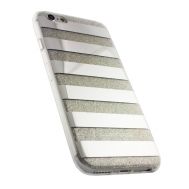 Накладка з блискітками для iPhone 6 Stars срібляста(19)