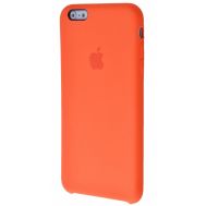Чохол для iPhone 6 Plus Silicon Case помаранчевий