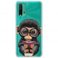 Чохол для Xiaomi Redmi 9T MixCase тварини мавпочка