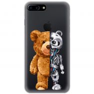 Чохол для iPhone 7 Plus / 8 Plus MixCase робот ведмідь