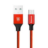 Кабель USB Baseus Yiven microUSB 2A 1m червоний