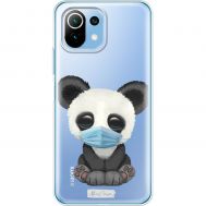Чохол для Xiaomi Mi 11 Lite MixCase тваринні панда в масці