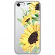 Чохол для iPhone 7/8 Mixcase квіти великі соняшники