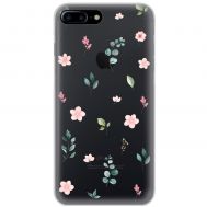Чохол для iPhone 7 Plus / 8 Plus Mixcase квіти візерунок квіти гілки евкаліпт