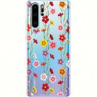 Чохол для Huawei P30 Pro Mixcase квіти патерн квіткових ліан