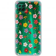 Чохол для Huawei P40 Lite Mixcase квіти патерн квіткових ліан