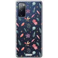 Чохол для Samsung Galaxy S20 FE (G780) MixCase квіти листя
