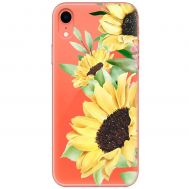 Чохол для iPhone Xr Mixcase квіти великі соняшники