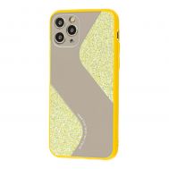 Чохол для iPhone 11 Pro Shine mirror жовтий