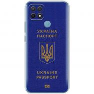 Чохол для Oppo A15/A15s MixCase патріотичні Україна паспорт