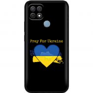 Чохол для Oppo A15 / A15s MixCase патріотичні pray for Ukraine