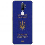 Чохол для Oppo A5/A9 (2020) MixCase патріотичні Україна паспорт