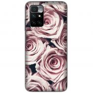 Чохол для Xiaomi Redmi 10 MixCase рожеві троянди