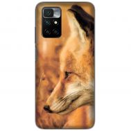 Чохол для Xiaomi Redmi 10 MixCase тварина лисиця на полюванні