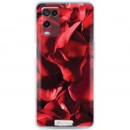 Чохол для Oppo A54 MixCase для закоханих червона троянда