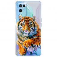 Чохол для Oppo A54 MixCase звірі тигр