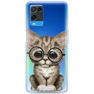 Чохол для Oppo A54 MixCase MixCase тварини кошеня в окулярах