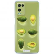 Чохол для Oppo A54 Mixcase авокадо на зеленому