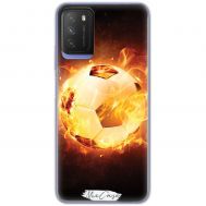 Чохол для Xiaomi Poco M3 Mixcase футбол дизайн 1