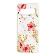 Чохол для Samsung Galaxy S10 (G973) Flowers Confetti "китайська троянда"
