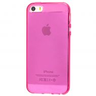 Чохол для iPhone 5 силіконовий рожевий