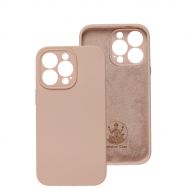 Чохол для iPhone 13 Pro Lakshmi Square Full camera рожевий / pink sand