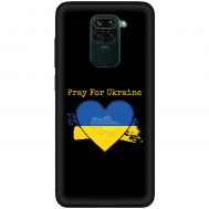 Чохол для Xiaomi Redmi Note 9 MixCase патріотичні pray for Ukraine