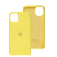 Чохол silicone для iPhone 11 Pro Max case lemon yellow