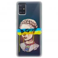 Чохол для Samsung Galaxy A51 (A515) MixCase патріотичні військовий плач України