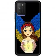 Чохол для Xiaomi Poco M3 MixCase патріотичні українка ангел