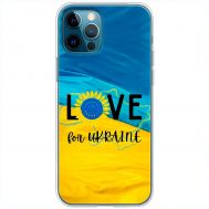 Чохол для iPhone 12 Pro Max MixCase патріотичні love Ukraine