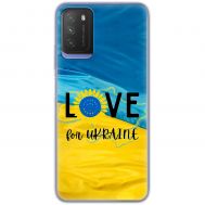 Чохол для Xiaomi Poco M3 MixCase патріотичні love Ukraine