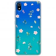 Чохол для Xiaomi Redmi 7A Mixcase квіти візерунок квіти гілки евкаліпт