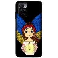 Чохол для Xiaomi Redmi 10 MixCase патріотичні українка ангел