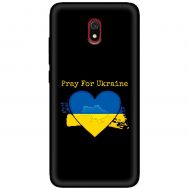 Чохол для Xiaomi Redmi 8A MixCase патріотичні pray for Ukraine