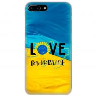 Чохол для iPhone 7 Plus / 8 Plus MixCase патріотичні love Ukraine