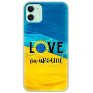Чохол для iPhone 11 MixCase патріотичні love Ukraine
