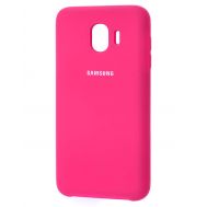 Чохол для Samsung Galaxy J4 2018 (J400) Silky Soft Touch малиново червоний