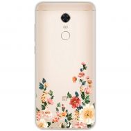Чохол для Xiaomi Redmi 5 Plus Mixcase квіти квіточки