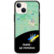 Чохол для iPhone 13 MixCase патріотичні Львів це Україна