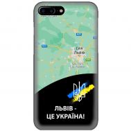 Чохол для iPhone 7 Plus / 8 Plus MixCase патріотичні Львів це Україна