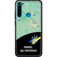 Чохол для Xiaomi Redmi Note 8 MixCase патріотичні Львів це Україна