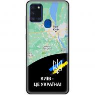 Чохол для Samsung Galaxy A21S (A217) MixCase патріотичні Київ це Україна