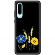 Чохол для Huawei P30 MixCase патріотичні квіти україни