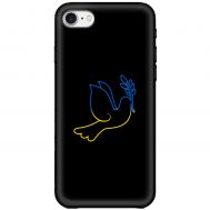 Чохол для iPhone 7/8 MixCase патріотичні синє-жовтий голуб