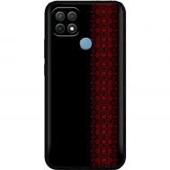 Чохол для Oppo A15/A15s MixCase патріотичні червоний колір вишиванки