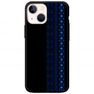 Чохол для iPhone 13 MixCase патріотичні синій колір вишиванки