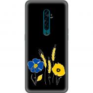 Чохол для Oppo Reno 2 MixCase патріотичні квіти україни