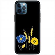 Чохол для iPhone 12 Pro MixCase патріотичні квіти україни