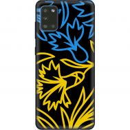 Чохол для Samsung Galaxy A31 (A315) MixCase патріотичні синє-жовта